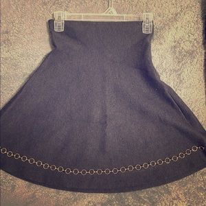 GRAY SKIRT BY ZARA